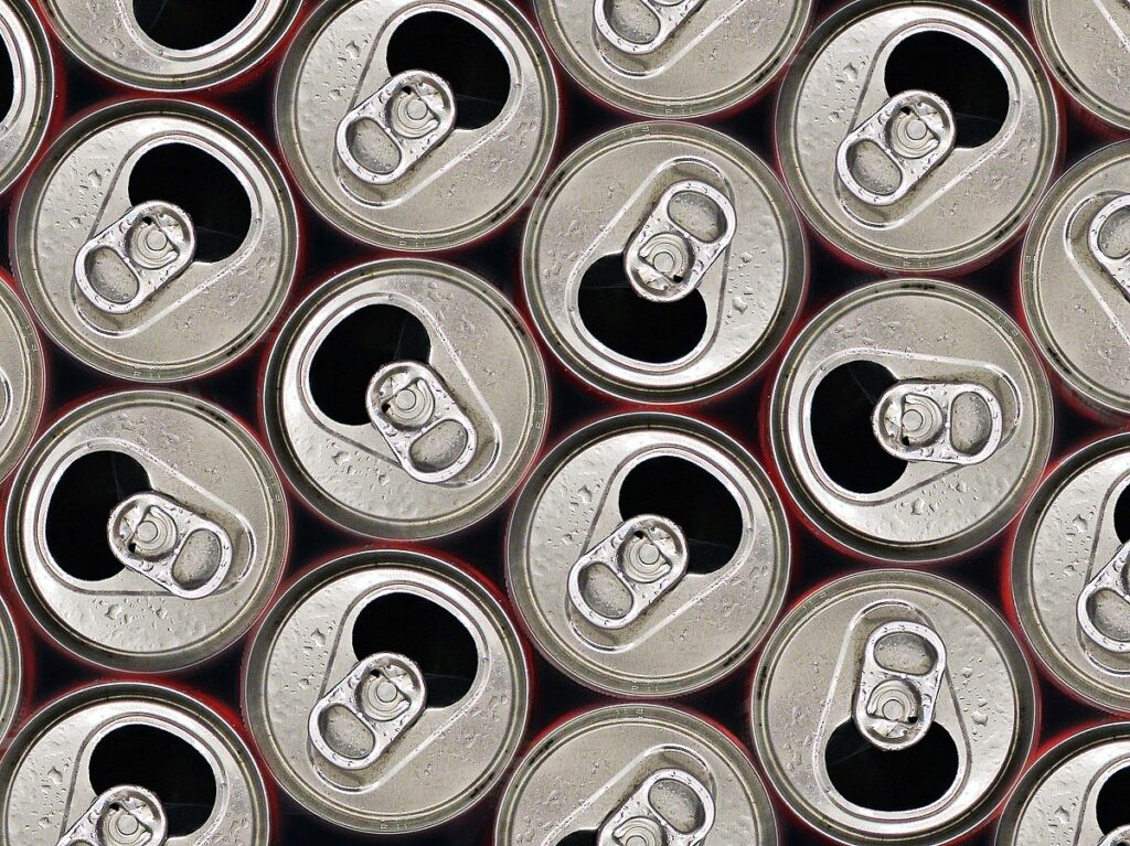 aluminum soda can