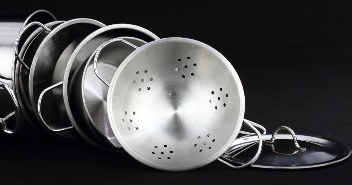 steel cooking ware