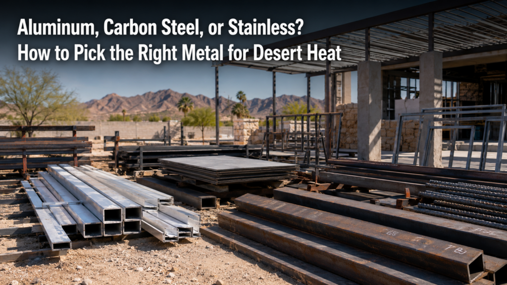 best metal for desert heat