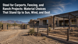 steel for ranch projects